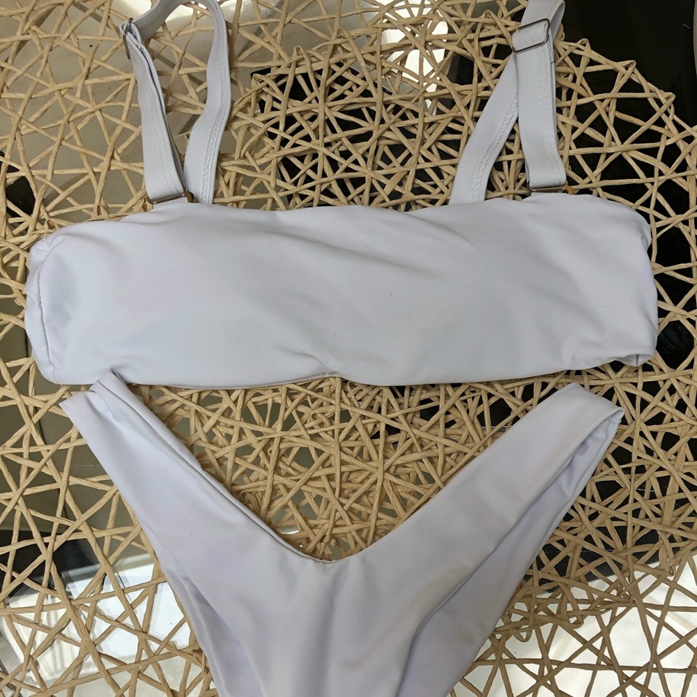 White bikini